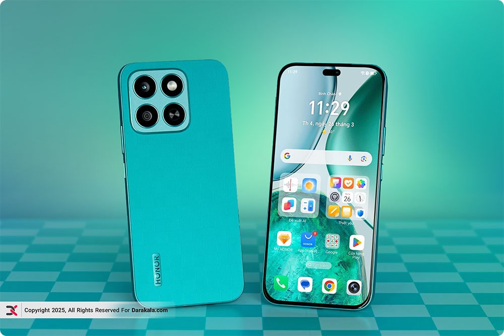 گوشی آنر X8c-طراحی-صفحه نمایش